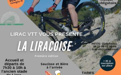 A vos agenda : Rando à LIRAC le 8 mai 2022