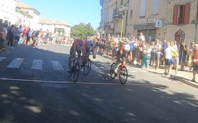 Course vélo Uzes Aout 2023